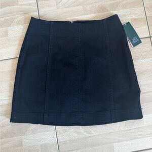 Wild Fable Black Denim Skirt. Sz 4